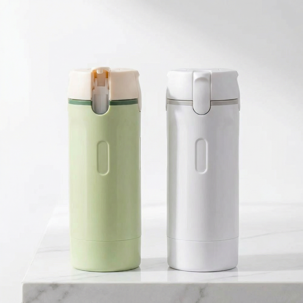 Distributeur de Voyage 4-en-1 Rechargeable