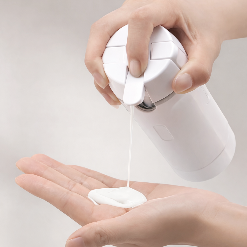 Distributeur de Voyage 4-en-1 Rechargeable